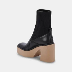 Odina Boots Black Leather