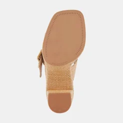 Onnie Heels Warm Natural Raffia