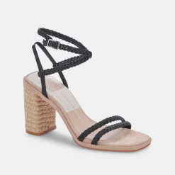 Oro Heels Black Stella