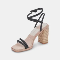 Oro Heels Black Stella