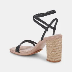 Oro Heels Black Stella