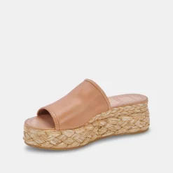 Pablos Sandals Honey Leather