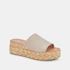 Pablos Sandals Sand Leather