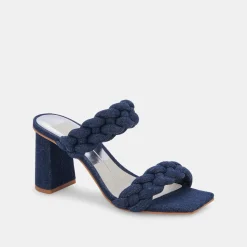 Paily Heels Indigo Denim