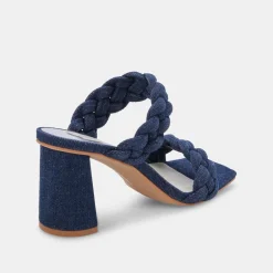 Paily Heels Indigo Denim
