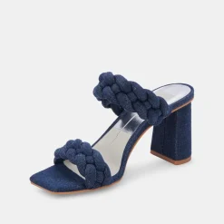 Paily Heels Indigo Denim
