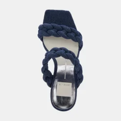 Paily Heels Indigo Denim