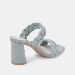 Paily Heels Light Blue Denim