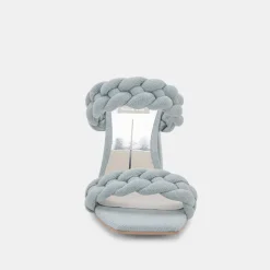 Paily Heels Light Blue Denim