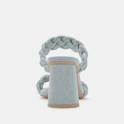 Paily Heels Light Blue Denim