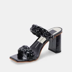 Paily Heels Midnight Patent Stella