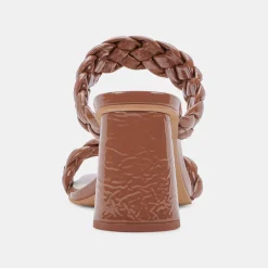 Paily Heels Taupe Patent Stella