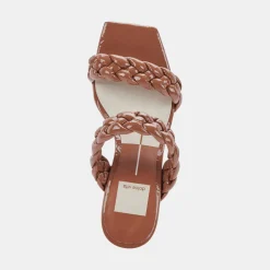 Paily Heels Taupe Patent Stella