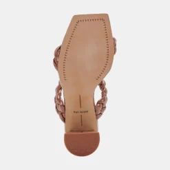 Paily Heels Taupe Patent Stella