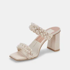 Paily Pearl Heels Vanilla Pearls