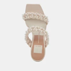 Paily Pearl Heels Vanilla Pearls