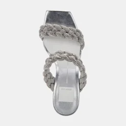 Paily Rhinestone Heels Crystal Rhinestone