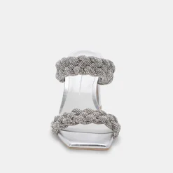 Paily Rhinestone Heels Crystal Rhinestone