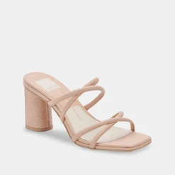 Patsi Heels Cream Leather