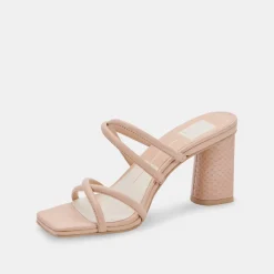 Patsi Heels Cream Leather