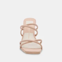 Patsi Heels Cream Leather