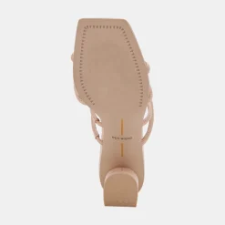 Patsi Heels Cream Leather