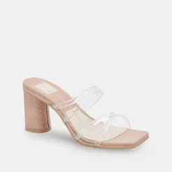 Patsi Heels Crystal Vinyl