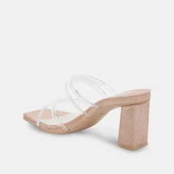 Patsi Heels Crystal Vinyl