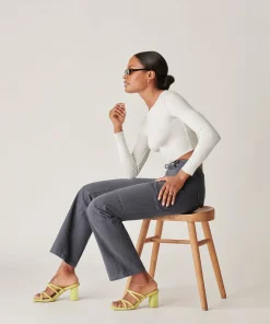 Patsi Heels Light Green Leather