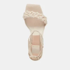 Paxten Heels Vanilla Pearls