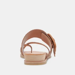 Perris Sandals Cafe Embossed Leather