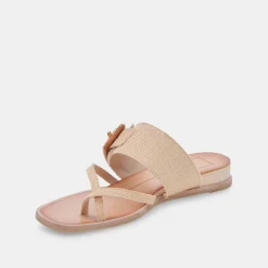 Perris Sandals Natural Raffia