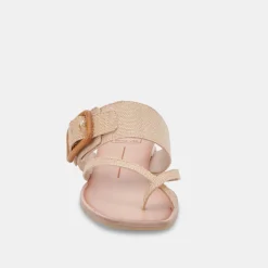 Perris Sandals Natural Raffia