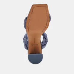 Pheby Heels Indigo Silk