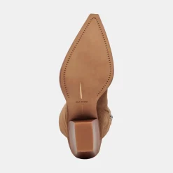 Raj Boots Brown Suede