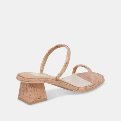 Ramize Sandals Natural Cork