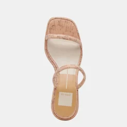 Ramize Sandals Natural Cork