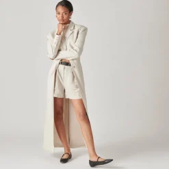 Reyes Ballet Flats Black Leather