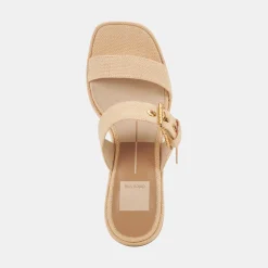 Riva Sandals Natural Raffia