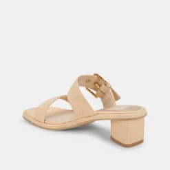 Riva Sandals Natural Raffia