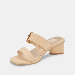 Riva Sandals Natural Raffia