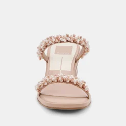 River Pearl Heels Blush Multi Pearls
