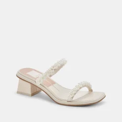 River Pearl Heels Vanilla Pearls