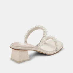 River Pearl Heels Vanilla Pearls