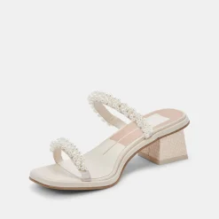 River Pearl Heels Vanilla Pearls