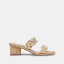 Ronin Sandals Lt Natural Raffia