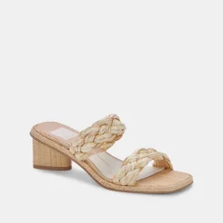 Ronin Sandals Lt Natural Raffia