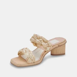 Ronin Sandals Lt Natural Raffia