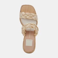 Ronin Sandals Lt Natural Raffia