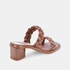 Ronin Sandals Taupe Patent Stella